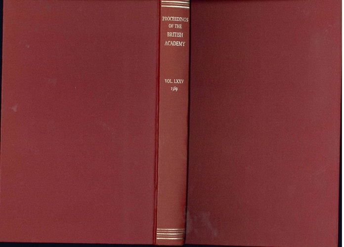 Proceedings of the British Academy: Vol. 75