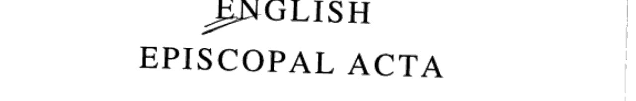 English Episcopal Acta 20: York 1154-1181