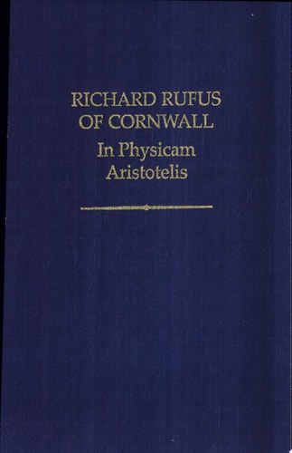 In Physicam Aristotelis