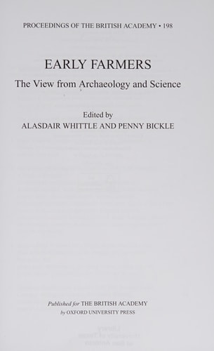 Early Farmers: The View from Archaeology and Science