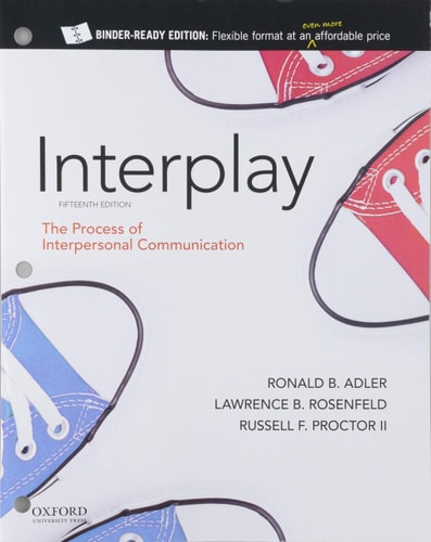 Interplay: The Process of Interpersonal Communication