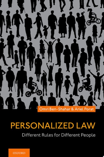 Personalized Law Different Rules for Different People