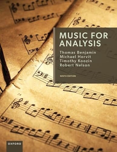 Music for Analysis