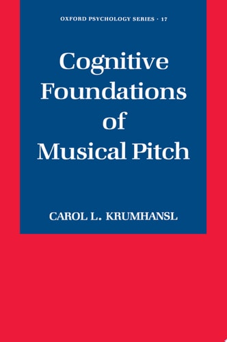 Cognitive Foundations of Musical Pitch