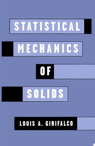 Statistical Mechanics of Solids
