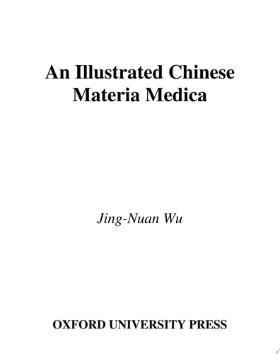 Illustrated Chinese Materia Medica