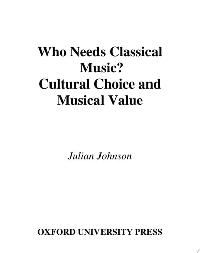 Who Needs Classical Music?