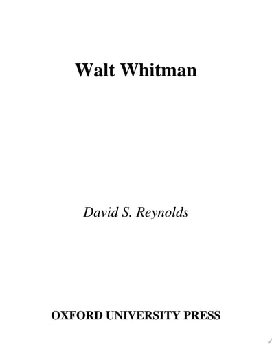 Walt Whitman