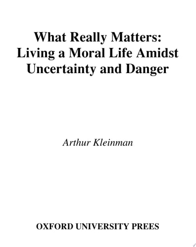 What Really Matters