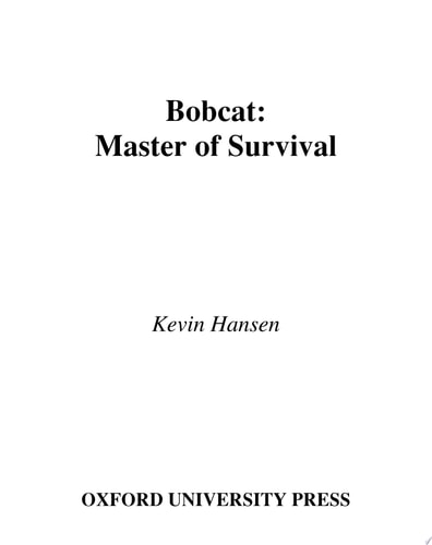 Bobcat: Master of Survival