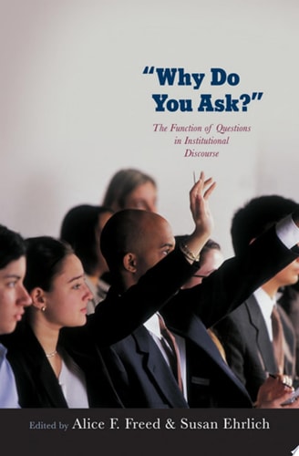 Why Do You Ask?