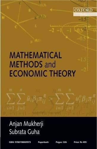 Mathematical Methods and Economic Theory
