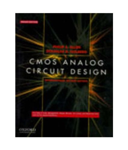 CMOS Analog Circuit Design