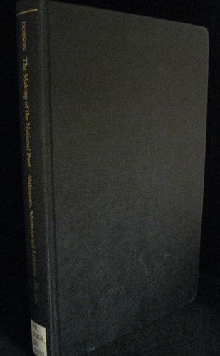 The Making of the National Poet: Shakespeare, Adaptation and Authorship, 1660-1769