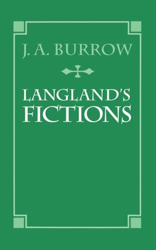 Langland's Fictions