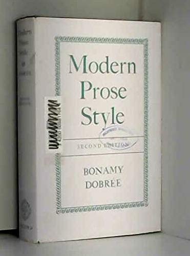 Modern Prose Style