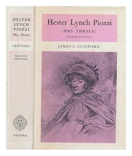 Hester Lynch Piozzi: Mrs. Thrale