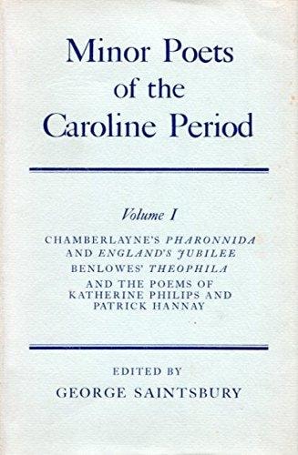 Minor Poets of the Caroline Period
