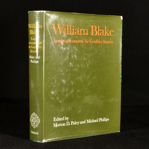 William Blake: Essays in Honour of Sir Geoffrey Keynes