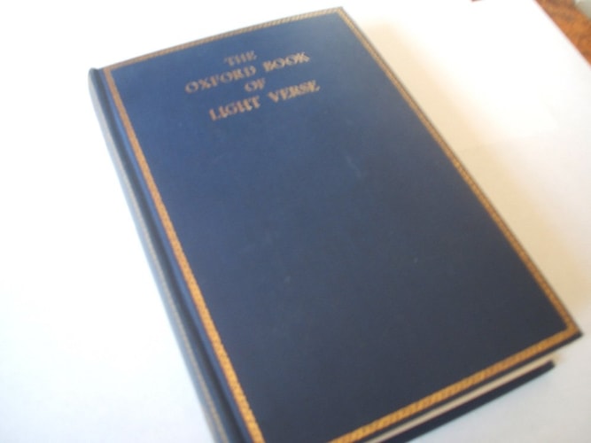 The Oxford Book of Light Verse