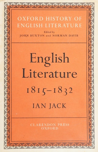 English Literature, 1815-1832