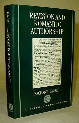 Revision and Romantic Authorship