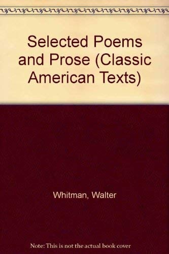 Selected Poems and Prose