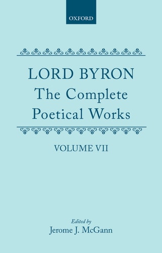 The Complete Poetical Works: Volume VII