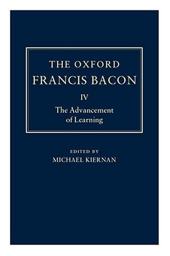 The Advancement of Learning