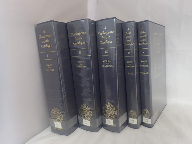 A Shakespeare Music Catalogue