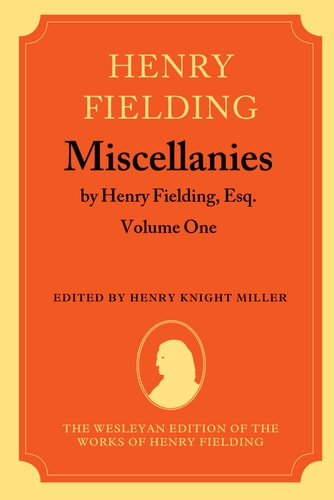Miscellanies: Volume One
