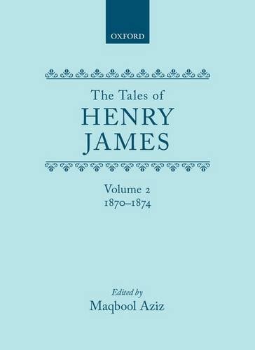 Tales of Henry James: Volume 2
