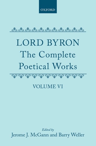 The Complete Poetical Works, Volume 6