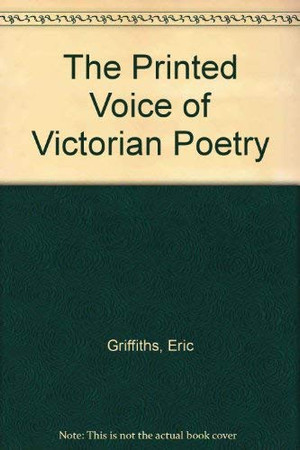 The printed voice of Victorian poetry