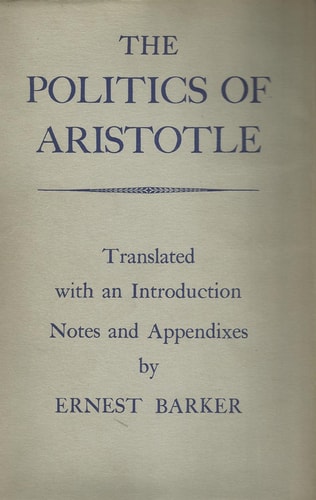 The Politics of Aristotle
