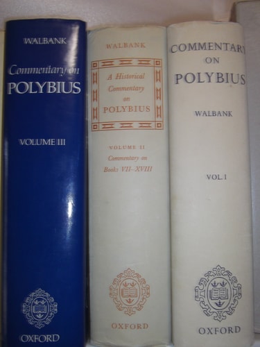 Historical Commentary on Polybius, Vol. 1: Commentary on Books 1-6