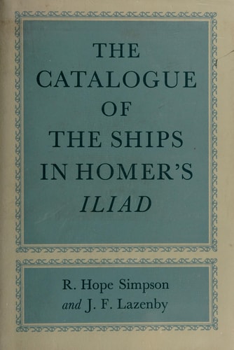 The Catalogue of the Ships in Homer's Iliad