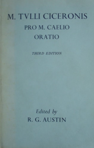 Pro Caelio: Oratio