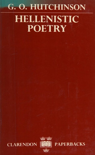 Hellenistic Poetry