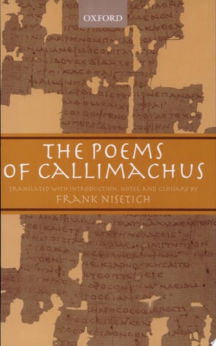 The Poems of Callimachus