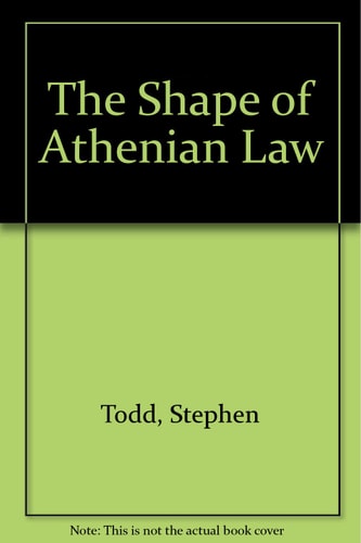 The Shape of Athenian Law