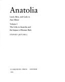 Anatolia: Land, Men, and Gods in Asia Minor, Volume II: The Rise of the Church