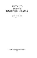Artaud and the Gnostic Drama