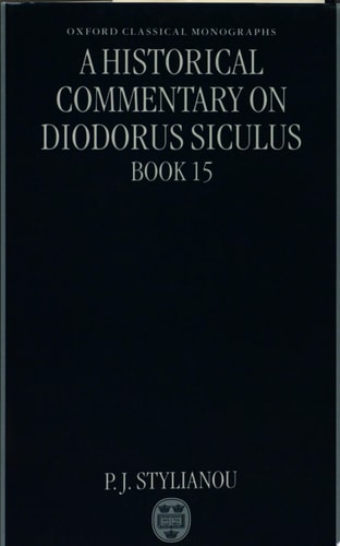 A Historical Commentary on Diodorus Siculus, Book 15