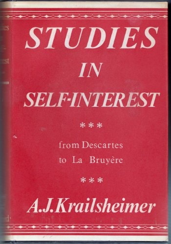 Studies in Self-Interest: From Descartes to La Bruyere