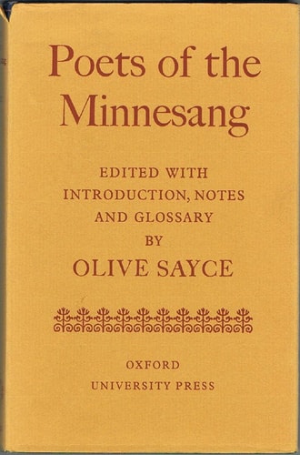 Poets of the Minnesang