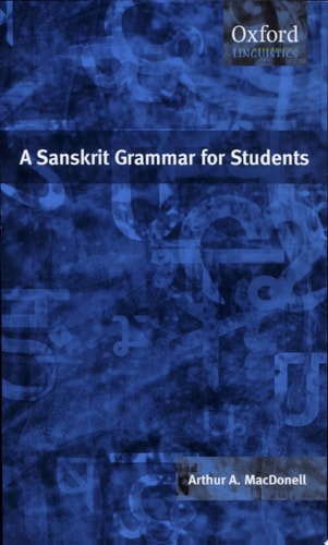 A Sanskrit Grammar for Students