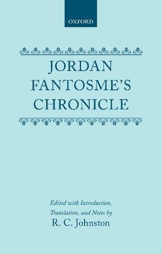Jordan Fantosme's Chronicle