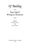Of Building: Roger North's Writings on Architecture