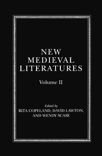 New Medieval Literatures: Volume II